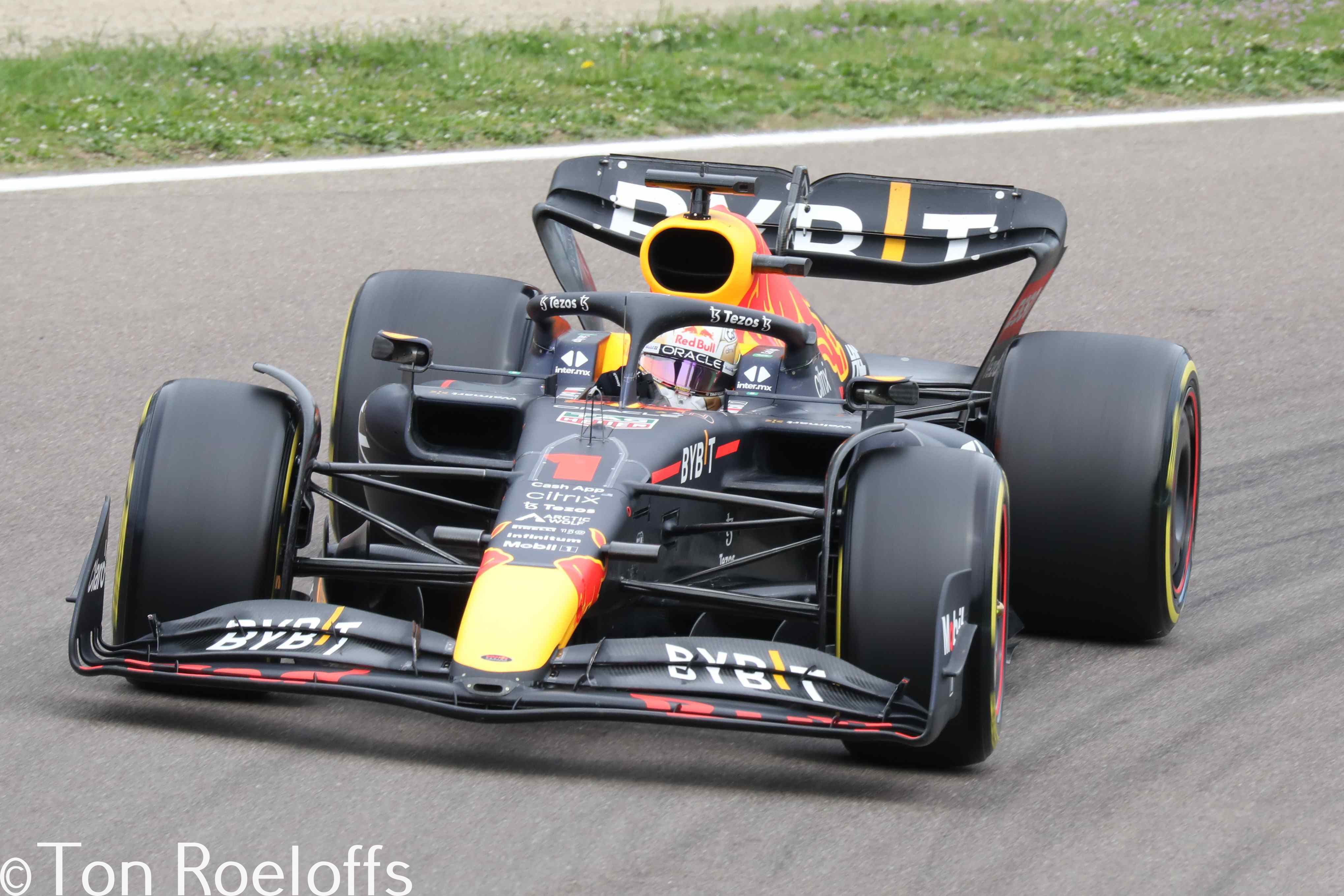 Verstappen pitbox